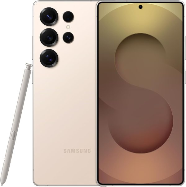 Samsung Galaxy S25 Ultra AI Phone, 256GB Storage, 12GB RAM, Titanium Whitesilver, Android Smartphone, 200MP Camera, S Pen, Long Battery Life 1 Year Warranty/Local Version