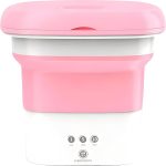SAVING HOME Mini Foldable Washing Machine Folding Small Automatic Washing Machine With Touch Screen Portable Washing Machine Small Statur Big Intelligence
