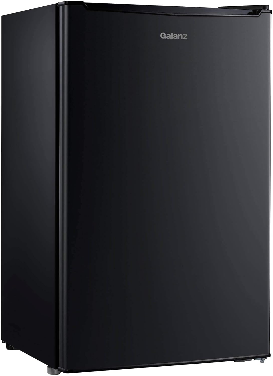 Galanz Black Compact Single Door Mini Fridge, 97L, Energy Star 5 Star, Reversible Door, Mechanical Thermostat