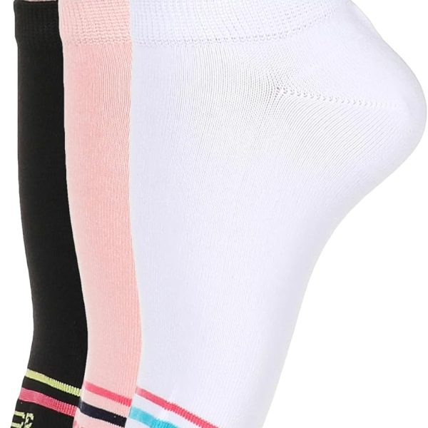 Dice Mens Set of 3 Plain Lycra Sockets Socks (pack of 3)