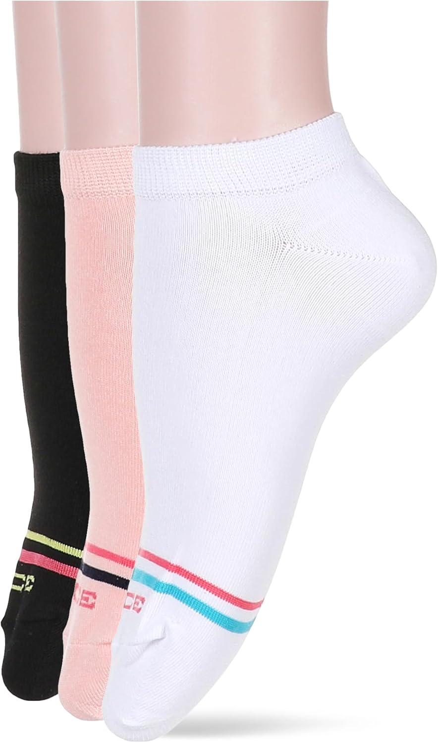 Dice Mens Set of 3 Plain Lycra Sockets Socks (pack of 3)