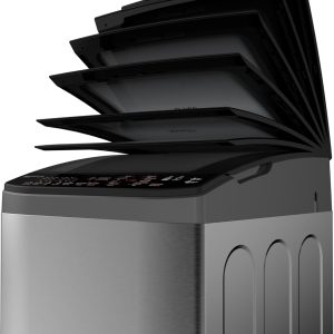 ⁦SHARP Washing Machine 9 Kg Pump Dark Silver ES-TN09GDSP⁩ - الصورة ⁦3⁩