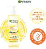 ⁦Garnier Fast Bright Vitamin C Purifying Gel Wash – 400ml Skin Care⁩ - الصورة ⁦5⁩