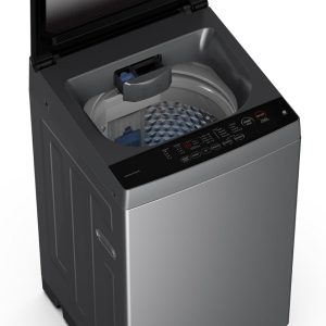 ⁦TOSHIBA Top Loading Washing Machine, AW-M801APEG(SG),WATER SHIELD FILTER™, Quick Wash 15 Great Waves, Inlter Water Filter,Drum Clean,Soft Close, Silver 8Kg, Automatic⁩ - الصورة ⁦4⁩