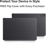 ⁦HONOR Pad X8a 4GB RAM 128GB ROM 11 Inch Tablet Wi-Fi with FREE Flip Cover, 8300mAh Battery, Slim Metal Design, Space Grey⁩ - الصورة ⁦9⁩