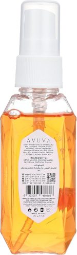 ⁦AVUVA Body Splash Mango Peach 55 ml⁩ - الصورة ⁦3⁩