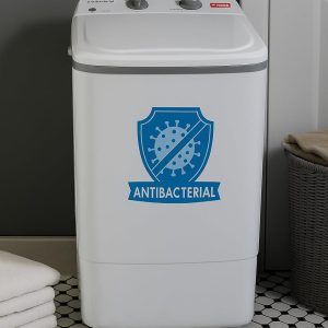 ⁦Fresh washing machine with antibacterial spin drum - white, 4Kg⁩ - الصورة ⁦2⁩
