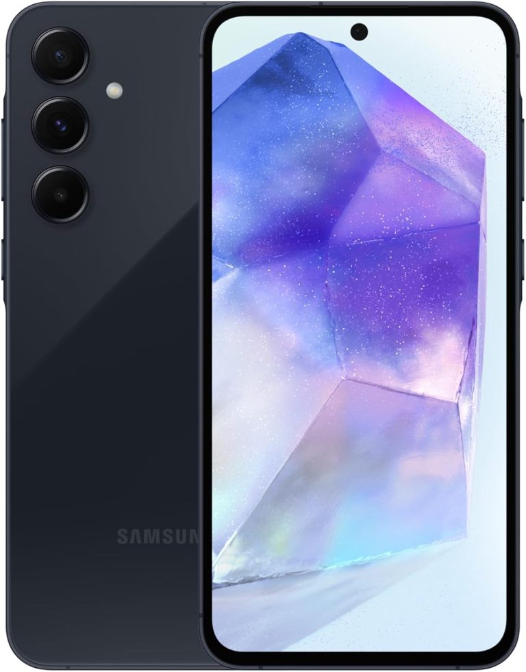 Samsung Galaxy A55 5G, Android Smartphone, Dual SIM Mobile Phone, 8GB RAM, 128GB Storage, Awesome Navy -1 Year Warranty/Local Version, Tax Paid