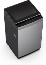 ⁦TOSHIBA Top Loading Washing Machine, AW-M801APEG(SG),WATER SHIELD FILTER™, Quick Wash 15 Great Waves, Inlter Water Filter,Drum Clean,Soft Close, Silver 8Kg, Automatic⁩ - الصورة ⁦2⁩