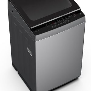 ⁦TOSHIBA Top Loading Washing Machine, AW-M801APEG(SG),WATER SHIELD FILTER™, Quick Wash 15 Great Waves, Inlter Water Filter,Drum Clean,Soft Close, Silver 8Kg, Automatic⁩ - الصورة ⁦2⁩