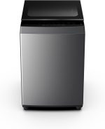TOSHIBA Top Loading Washing Machine, AW-M801APEG(SG),WATER SHIELD FILTER™, Quick Wash 15 Great Waves, Inlter Water Filter,Drum Clean,Soft Close, Silver 8Kg, Automatic