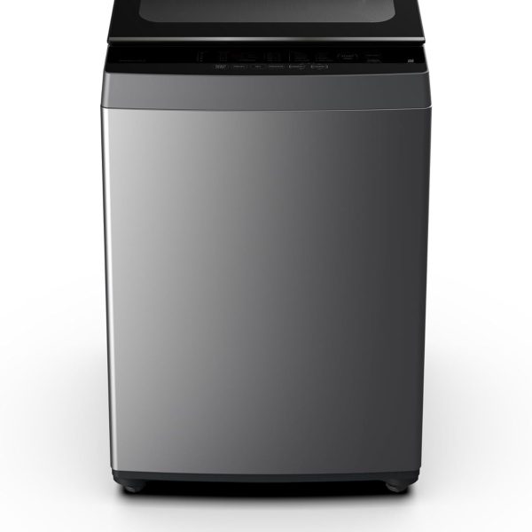 TOSHIBA Top Loading Washing Machine, AW-M801APEG(SG),WATER SHIELD FILTER™, Quick Wash 15 Great Waves, Inlter Water Filter,Drum Clean,Soft Close, Silver 8Kg, Automatic