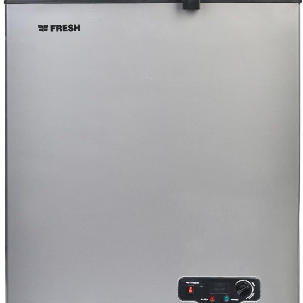 Fresh fdf-220 chest freezer - silver