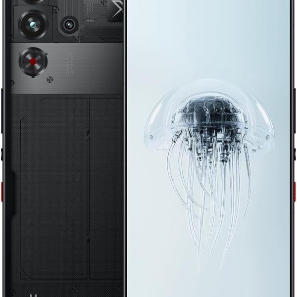 REDMAGIC 10 Pro 144Hz Gaming Phone, 5G Android Smartphone, 16GB RAM+512GB ROM, Snapdragon 8 Elite, 6.85" 1.5K AMOLED Full Screen, FHD+, 50MP Camera, Dual-Sim, Unlocked Mobile Phone Transparent