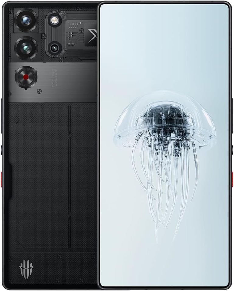 REDMAGIC 10 Pro 144Hz Gaming Phone, 5G Android Smartphone, 16GB RAM+512GB ROM, Snapdragon 8 Elite, 6.85" 1.5K AMOLED Full Screen, FHD+, 50MP Camera, Dual-Sim, Unlocked Mobile Phone Transparent