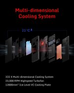 ⁦REDMAGIC 10 Pro 144Hz Gaming Phone, 5G Android Smartphone, 16GB RAM+512GB ROM, Snapdragon 8 Elite, 6.85" 1.5K AMOLED Full Screen, FHD+, 50MP Camera, Dual-Sim, Unlocked Mobile Phone Transparent⁩ - الصورة ⁦8⁩