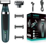 VGR V-393 Washable Double Sided Double Blade Shaver Set Hybrid