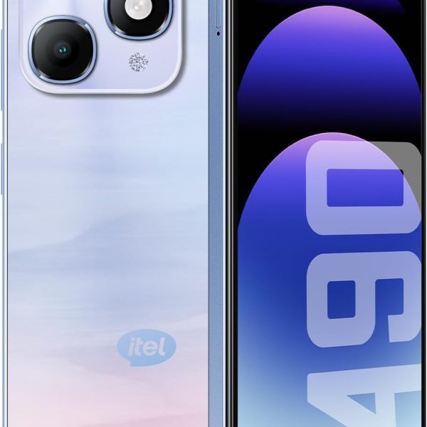 A90 Dual SIM Arora Blue 3+5GB RAM 128 GB 4G - Middle East Version