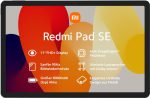 ⁦Xiaomi Redmi Pad SE WiFi 11" FHD+ 90HZ refresh rate, Snapdragon 680 CPU, 8GB Ram+256GB ROM, Quad Speakers with Dolby Atmos, 8000mAh Bluetooth 5.3 8MP + Graphite Gray | 1 year local warranty⁩ - الصورة ⁦2⁩