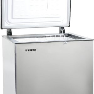 ⁦Fresh fdf-220 chest freezer - silver⁩ - الصورة ⁦2⁩