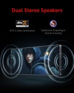 ⁦REDMAGIC 10 Pro 144Hz Gaming Phone, 5G Android Smartphone, 16GB RAM+512GB ROM, Snapdragon 8 Elite, 6.85" 1.5K AMOLED Full Screen, FHD+, 50MP Camera, Dual-Sim, Unlocked Mobile Phone Transparent⁩ - الصورة ⁦9⁩