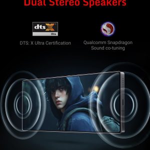 ⁦REDMAGIC 10 Pro 144Hz Gaming Phone, 5G Android Smartphone, 16GB RAM+512GB ROM, Snapdragon 8 Elite, 6.85" 1.5K AMOLED Full Screen, FHD+, 50MP Camera, Dual-Sim, Unlocked Mobile Phone Transparent⁩ - الصورة ⁦9⁩
