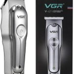 VGR V-071 Professional Hair Trimmer Stainless Steel USB Charging with 3 Combs