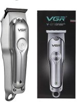 VGR V-071 Professional Hair Trimmer Stainless Steel USB Charging with 3 Combs