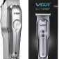 VGR V-071 Professional Hair Trimmer Stainless Steel USB Charging with 3 Combs