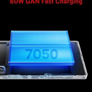 ⁦REDMAGIC 10 Pro 144Hz Gaming Phone, 5G Android Smartphone, 16GB RAM+512GB ROM, Snapdragon 8 Elite, 6.85" 1.5K AMOLED Full Screen, FHD+, 50MP Camera, Dual-Sim, Unlocked Mobile Phone Transparent⁩ - الصورة ⁦7⁩
