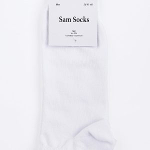 ⁦Sam Socks Set Of 5 Ankle Plain Socks Men 41-46 EU⁩ - الصورة ⁦5⁩