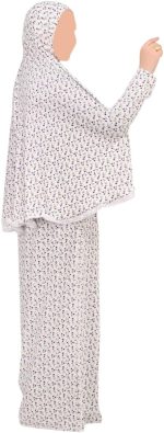 ⁦اسدال صلاة خمر وجبة للصلاة للنساء .مقاس واحد (متعدد الالوان) جودة خامه عالية من القطن الناعم ليكرا⁩ - الصورة ⁦9⁩