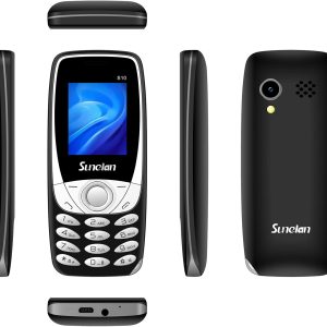 ⁦Mobile Sunelan S10 Dual sim Battery 1000 Black +Grey⁩ - الصورة ⁦4⁩