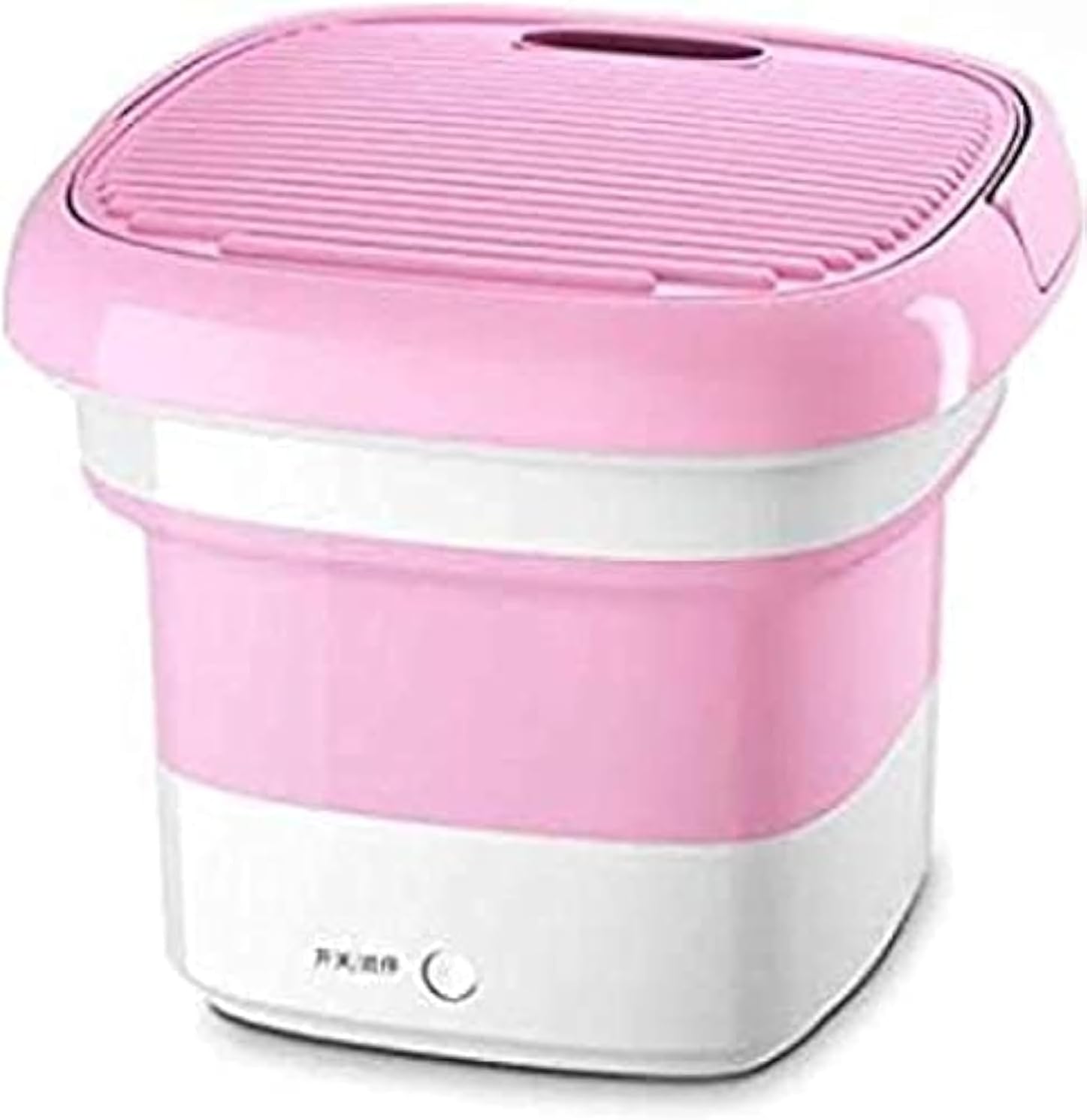 Generic Mini Travel & Trip Washer - Lightweight & Compact & Folds Easily - Front Load - Stainless Steel - Portable - 5kg Capacity - Multi Color - Energy Efficient
