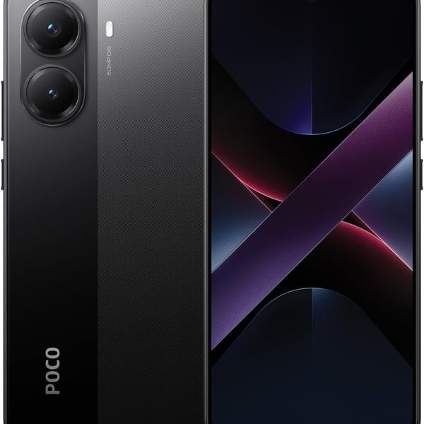 POCO X7 Pro Black 12GB RAM 512GB 5G Mobile | Mediatek Dimensity 8400-Ultra | 1.5K 120Hz AMOLED curved display | 50MP main camera with OIS | IP68 | 5110mAh battery with 90w Hypercharge