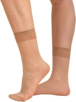 ⁦Charmaine Womens Mid-Calf Plain Socks (pack of 4)⁩ - الصورة ⁦2⁩