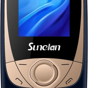 ⁦Mobile Sunelan S10 Dual sim Battery 1000 Blue+Gold⁩ - الصورة ⁦2⁩