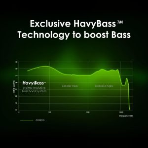 ⁦Oraimo FreePods 3C (OEB-E104DC), ENC Calling Noise Cancellation, powerful bass 4 mics, Long Playtime True Wireless Earbuds IPX5-Water Resistant, Via App – Black (1 Year Warranty)⁩ - الصورة ⁦7⁩
