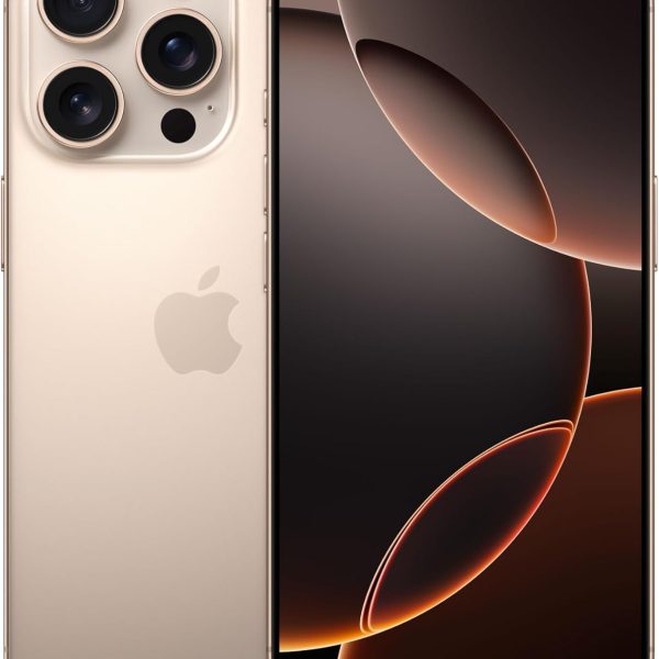 Apple iPhone 16 Pro (128 GB) - Desert Titanium with Face ID | Tax Paid | 2 Years Official Warranty