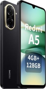 ⁦Xiaomi Redmi A5 Smartphone 4GB + 128GB, Battery 5200mAh Octa-Core Processor, 32MP Al Dual Camera, 6.88 Inch Display, Midnight Black| 18 Month manufacturer warranty⁩ - الصورة ⁦2⁩