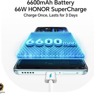 ⁦HONOR X9c 5G 12GB RAM 256GB Dual SIM Titanium Purple⁩ - الصورة ⁦4⁩