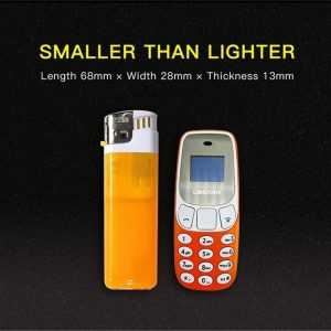 ⁦NC 2-in-1 DMG Bm10 Wireless Dialing Mini Dual Card Old Mobile Phone Unlock Gsm with Hands-free Bluetooth⁩ - الصورة ⁦3⁩