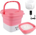⁦SAVING HOME Mini Foldable Washing Machine Folding Small Automatic Washing Machine With Touch Screen Portable Washing Machine Small Statur Big Intelligence⁩ - الصورة ⁦7⁩