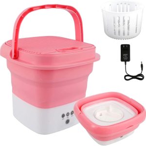 ⁦SAVING HOME Mini Foldable Washing Machine Folding Small Automatic Washing Machine With Touch Screen Portable Washing Machine Small Statur Big Intelligence⁩ - الصورة ⁦7⁩