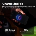 ⁦Motorola Moto g35 5G 8GB RAM 256GB UFS 2.2 Android 14 LCD Smartphone, Leaf Green (Pack include charger and cover) 2 Years Warranty⁩ - الصورة ⁦5⁩