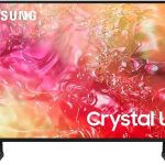 Samsung 65 Inch 4K UHD Smart LED TV - Black - UA65DU7000UXEG [2024 Model]