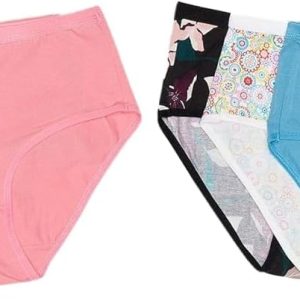 Dice Womens Set of Midi Pack of 5 Briefs (pack of 5)