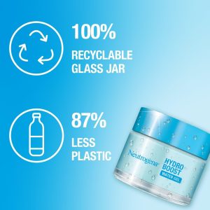 ⁦Neutrogena, Moisturizer Water Gel, Hydro Boost, Normal to Combination Skin, 50ml⁩ - الصورة ⁦7⁩