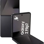 Samsung Galaxy Z Flip7, AI Phone, Night Black, 256GB storage, 12GB Memory, 50MP Camera for Selfie, 3nm Processor, 4300mAh Battery (Samsung Turkey Guaranteed)