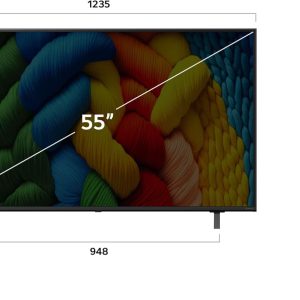 ⁦LG 55 inch NanoCell AI NANO80 4K Smart TV AI Magic remote HDR10 webOS25-55NANO80A6A.AFU (2025 Model) (Check before accepting delivery)⁩ - الصورة ⁦13⁩